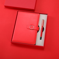Ensemble bloc-notes A5 finition mate et stylo roller, coffret cadeau de papeterie moderne pour kit de bienvenue des employés