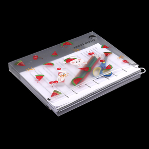 Foska Kinderen Eenhoorn Kawaii Briefpapier Hoge Kwaliteit Bestand Pvc <span class=keywords><strong>Document</strong></span> Tas Rits Waterdichte Doorzichtige Plastic Bestand Mappen - Product Image 5