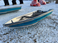Bateau en aluminium de 12 pieds, 7 CV, bateau de pêche en aluminium soudé, aluminium de 3 mm, certificat CE, bateau à rames