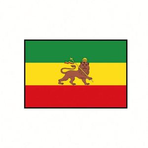 Manufacturers Custom Portable Digital Printing ABS Flagpole Rectangle Polyester Printing Sudan Rasta Outdoor National <b>Flags</b> - Product Image 1