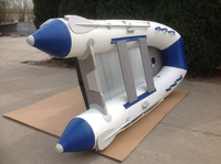 Bateau pneumatique pliable en aluminium Beileji pour ramer
