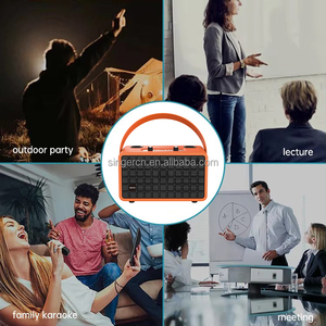 S2315 Mini Xách Tay Âm Thanh Tích Hợp Loa Cao cấp Nhà Nhỏ KTV Karaoke Chuyên Nghiệp Hát Ngoài Trời Loa Với mics - Product Image 6