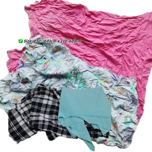 Chiffons d'essuyage industriels en coton usagés Chiffons de t-shirt Chiffons de coton usagés industriels - Product Image 4