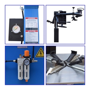 Ce heavy duty 110v idraulico leverless pieno super-automatica otr auto del pneumatico del camion changer per negozio di pneumatici - Product Image 5