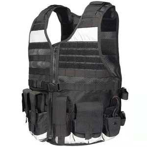 سترة رخالة تكتيكية متعددة الوظائف من النايلون للصيف ، معدات أمان عالية الانعكاس للتنفس للتدريب في الهواء الطلق ، سترة مهام خاصة - Product Image 2