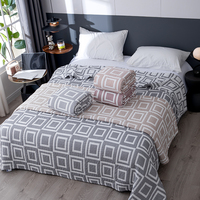 Vente directe d'usine, convient pour la maison, les voyages et l'école, couverture double lestée, logo personnalisé, couverture douce, chaude et confortable