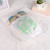 Sac de rangement pliable en non-tissé, imperméable et anti-poussière, avec cordon de serrage, de haute qualité, personnalisé, pour chaussures et armoire, vente en gros