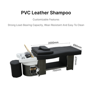 Sillón Profesional Sulin para Lavado de Cabello en Posición Acostada, con Masaje, Champú, Circulación de Agua y Vapor - Product Image 5