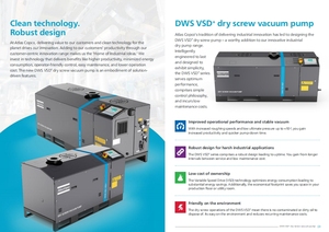 Pompe à vide à vis sèche intelligente Copco DWS VSD série DWS450VSD - Product Image 3