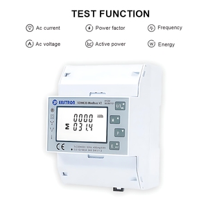 <span class=keywords><strong>Eastron</strong></span> SDM630Modbus V2 MID Certificado Clase B RS485 Modbus 3P4W/3P3W/1P2W Medidor de energía de riel Din para estación de carga EV - Product Image 5