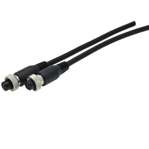 Gx12 kết nối cáp điện góc bên phải ổ cắm không thấm nước 4 pin hàng không công nghiệp cắm ổ cắm hàn cáp kết nối - Product Image 2