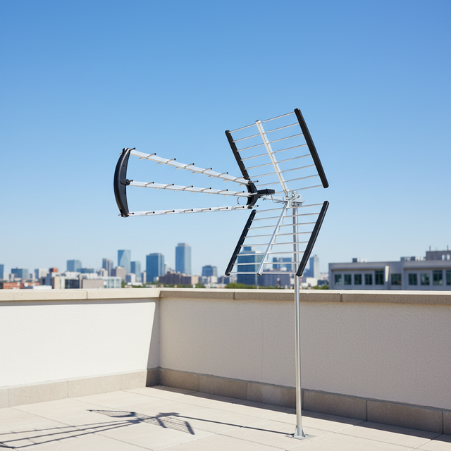 Factory Digital TV Antena UHF Anteny Outdoor HDTV Aeial DVB T2 Anteni LTE 5G Long Range Tv Antenna for Wide Frequency Range