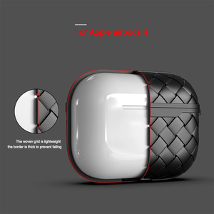<span class=keywords><strong>Custodia</strong></span> <span class=keywords><strong>in</strong></span> <span class=keywords><strong>Pelle</strong></span> Intrecciata all'Ingrosso per <span class=keywords><strong>Apple</strong></span> AirPods Pro 1 2 3 4 Spedizione Rapida da Magazzini USA e UE - Product Image 4