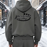 Sweat-shirts surdimensionnés de luxe en coton 100% avec logo personnalisé, style hip-hop, de haute qualité, streetwear pour hommes