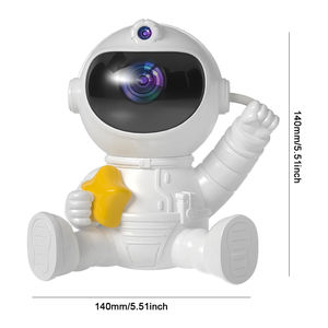Proyector de Astronauta, Lámpara Nocturna con 8 Efectos, Cielo Estrellado, Lámpara de Noche para Decoración del Hogar, Habitación, Regalo de Cumpleaños para Niños, Navidad - Product Image 6