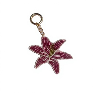 Abalorios bordados con diseños florales, cuentas de semillas, hechos a mano, lindos, diarios, personalizados, con forma de estrella, regalo para niña, fiesta, nueva tendencia, estilo. - Product Image 1