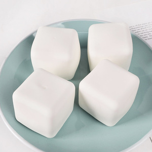 5.5cm Silicone Tofu Slow Rebound Squishy Anti-Stress Decompression Squeeze Toy for 5 to 7 Years and Adults - Product Image 4