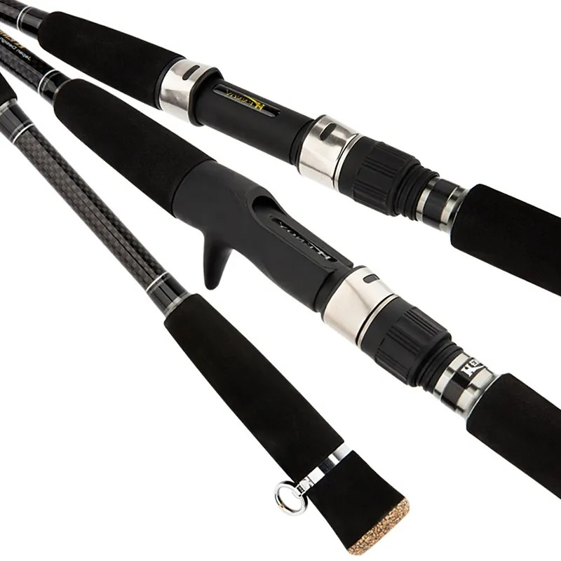 Carbono OEM Atacado Vara De Pesca Ultra Leve truta 1.8M 2.1M 2.4M 2.7M ultra leve vara de pesca giratória