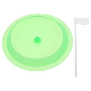 Nouvelle Arrivée : Coupelle de Golf Portable en Silicone pour l'Entraînement à Domicile et au Bureau, Aide à l'Entraînement de Golf Toutes Directions, Plaque de Putting Intérieure avec Drapeau - Product Image 3