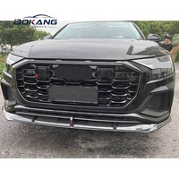 Nouvelle calandre avant RSQ8 pour Audi Q8 - Kit de mise à niveau en plastique avec pare-chocs et kit carrosserie