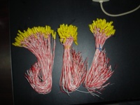 Fil pyrotechnique avec poudre chimique, système d'allumage pyro froid, 3m 30cm 50cm 1m, allumeur électronique électrique sûr
