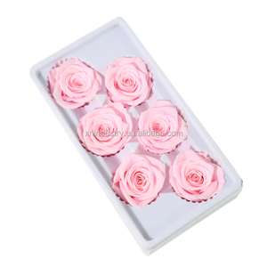 Di alta qualità 5-6cm <span class=keywords><strong>Rose</strong></span> naturali vere conservate teste di rosa nera per la decorazione di fiori di san valentino laurea ringraziamento - Product Image 4