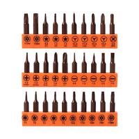 Kit de tournevis de précision 40 pièces avec embouts magnétiques en acier allié S2, têtes Torx Phillips et outils de levier pour la réparation électronique
