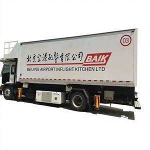 Camion de service de restauration aérienne professionnel à haute capacité pour l'aéroport, véhicule de restauration pour passagers, vente en gros - Product Image 4