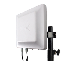 Lector Rfid de larga distancia Sistema de gestión de estacionamiento Wiegand Lector Rfid UHF Seguridad EPC Lectura de tarjetas autorizada