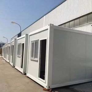 BOX SPACE <span class=keywords><strong>porta</strong></span> cabina en Arabia Saudita unidad de vivienda portátil campamento de alojamiento para trabajadores con aislamiento para sitio de construcción - Product Image 1