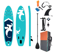 Vente en gros Stand Up Surf SUP Jet Planche à pagaie électrique Bateau aileron central Couleur personnalisée avec pompe isup