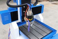 Mini-fraiseuse CNC 4040 à table mobile pour métaux, avec contrôleur DSP/NC, pour gravure 3D sur laiton