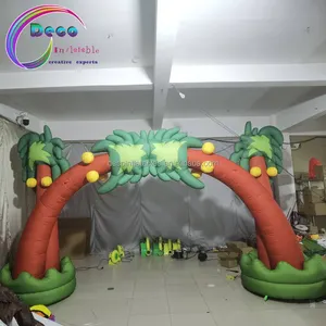 New Advertising Inflatable Plant Arch Inflatable Coconut Tree Arch
