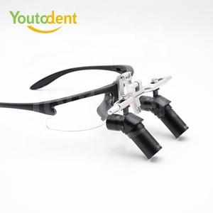 Nuovo Design Lenti d'Ingrandimento Dentali Ergonomiche 4X/5X/6X Senza Luce LED, Regolazione dell'Angolo, Ottica Chiara per Visione a Campo Completo - Product Image 1