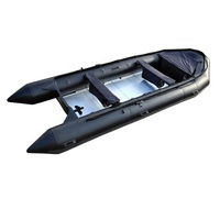 20 ans d'expérience en usine : Bateau à moteur gonflable en PVC de 5 m, populaire, stable et riche en fonctionnalités