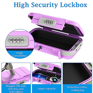 New Outdoor Waterproof Anti-Theft Combination Portable Beach <b>Safe</b> <b>Box</b> Safety Beach Chair <b>Lock</b> <b>Box</b> - Product Image 3