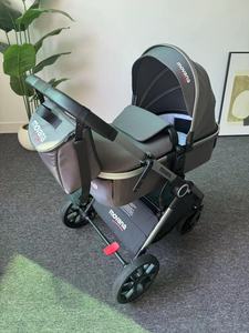 Passeggino di lusso 4-in-1 passeggino pieghevole One-click in lega di alluminio TASLON tessuto pieghevole <span class=keywords><strong>carrozzina</strong></span> seggiolino <span class=keywords><strong>per</strong></span> auto - Product Image 6