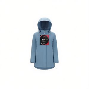 Veste coupe-vent légère en coton réversible pour femme HDJ AB-874, veste pour femme grande taille - Product Image 2