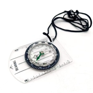 Multifunctional Compass With Ruler And Bearing Scale For Outdoor Camping Mountaineering Navigation Use - Product Image 2