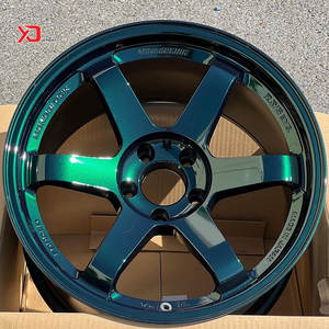 XD Roue Forgée Te37 <span class=keywords><strong>SL</strong></span> Style Marron Jantes Roues pour E46 M3 BRZ FK8 NSX Supra 5x112 5x114.3 5x120 Jantes De Voiture De Course - Product Image 5