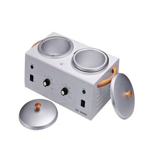 Scaldacera professionale a doppia vasca per depilazione, scaldacera per viso, testa, corpo, mani, piedi, IT tipi di spine di collegamento - Product Image 3