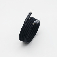 Câble de données magnétique adhésif en silicone en cuivre pur avec connecteurs Type-C pour iPhone 17 Android, charge rapide PD 240W