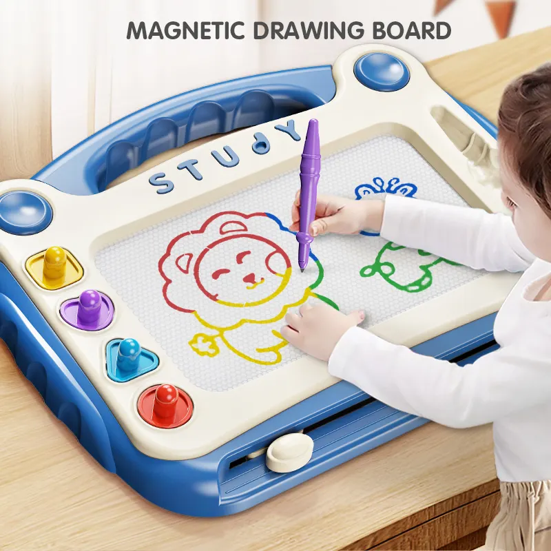 1〜12歳の男の子のための磁気製図板のおもちゃ女の子消去可能な落書きボード子供のテーブルのおもちゃ子供の絵の机