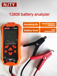 Testeur de santé de batterie NJTY T2808, <span class=keywords><strong>vérificateur</strong></span> de résistance interne, SOH, SOC pour batteries 12V 24V (plomb-aque, GEL, AGM, EFB, Start-Stop) - Product Image 2