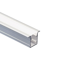 1013A Offre Spéciale blanc noir couleur intégré Installation Led barre d'aluminium de profil de lumière de bande