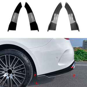 Mercedes-Benz C-Class W206 Rear Side Skirt Carbon Fiber Texture ABS Adhesive Car Body Kit Decals - Product Image 1