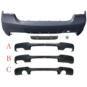 M Sport Msport M Tech Mtech Rear Bumper for BMW 3 Series E90 LCI 325i 335i 335 350i 2005 2006 2007 2008 2009 2010 2011 2012