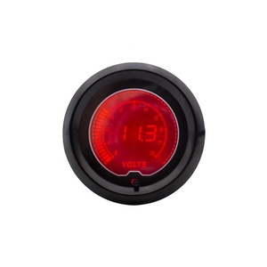 ยี่ห้อใหม่รถขนาด 2 "52 มม.<span class=keywords><strong>EVO</strong></span> 7 สี LCD Voltmeter เครื่องวัดแรงดันไฟฟ้า 8 -18 โวลต์รถขนาด - Product Image 5
