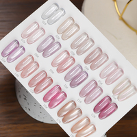 Vernis à ongles gel UV effet œil de chat Cloud Diamond Peach Spirit, brillant et scintillant, longue tenue, qualité salon