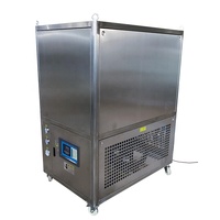 Système Honeywell R22/R32/R407C en acier inoxydable réservoir de 400 litres refroidisseur d'eau de boulangerie pour l'industrie alimentaire